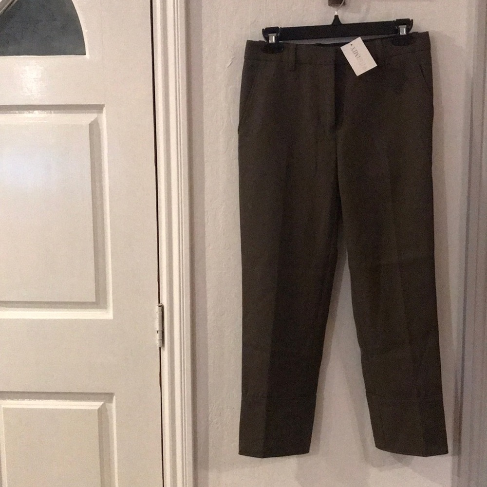 NWT Phillip Lim olive cropped pants